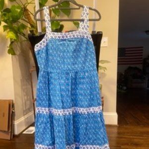 Women's J. Crew blue dress sz 8 - NEVER worn, NWT!